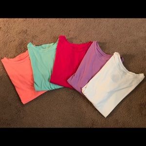 Set of 5 short sleeve shirts